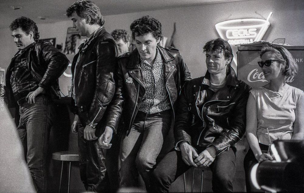 Clear Night Moonlight video shot Golden Earring Clips van Dick Maas 1982-1997 Photo courtesy Roel Vinkes